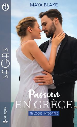 Couverture ebook de Passion en Grèce, de Maya Blake