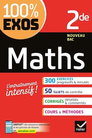 ebook cover of Maths 2de, by Laurent Darré