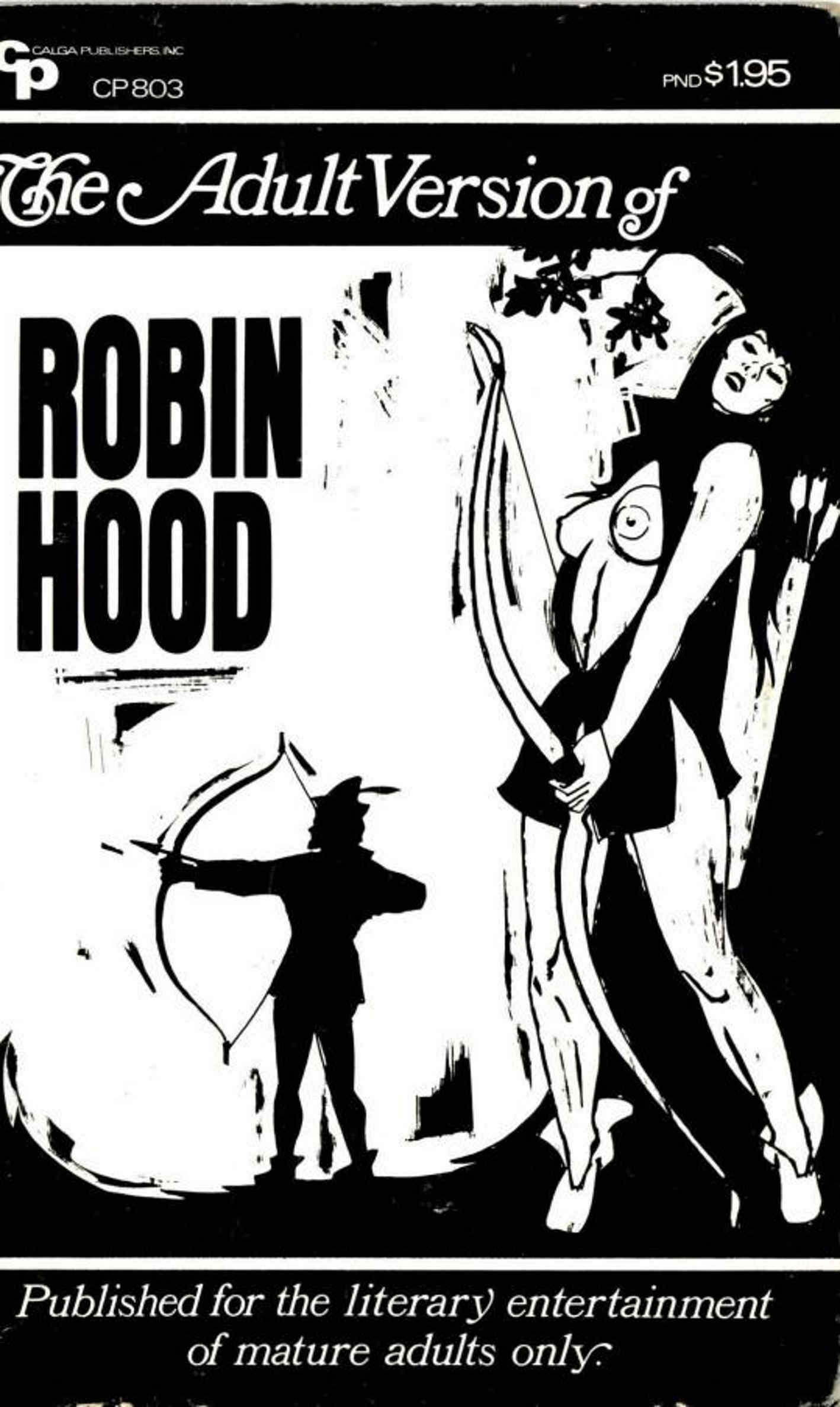Couverture ebook de The Adult Version of Robin Hood, de Robert Elgin