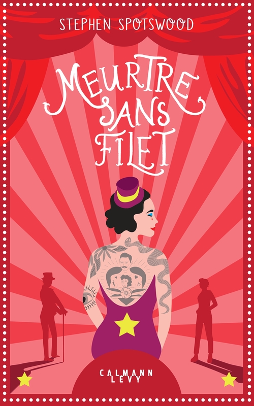 Couverture ebook de Meurtre sans filet, de Stephen Spotswood