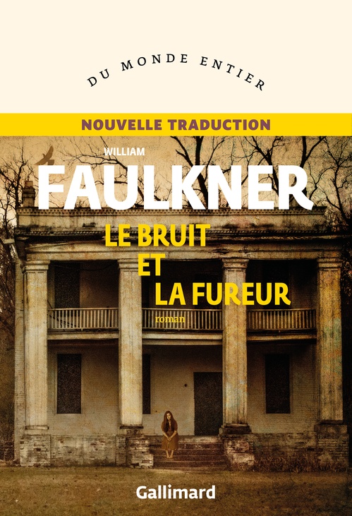ebook cover of Le bruit et la fureur, by William Faulkner
