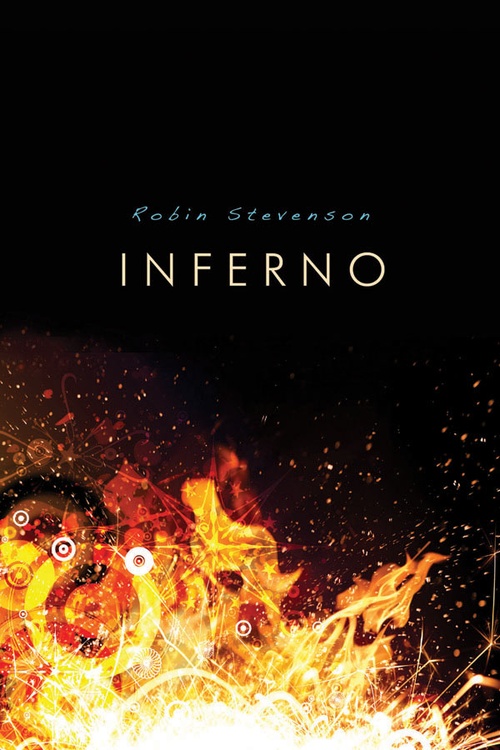 ebook cover of Inferno, by Robin Stevenson