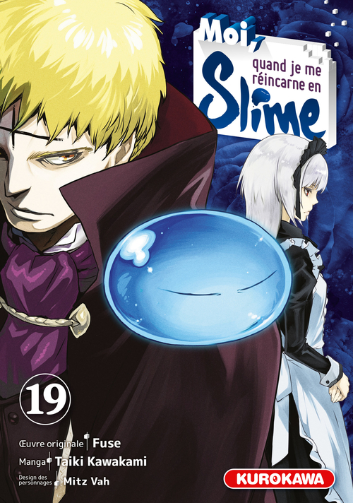 Couverture ebook de Moi, quand je me réincarne en slime - Tome 19, de Fuse, Taiki Kawakami, Mitz Vah