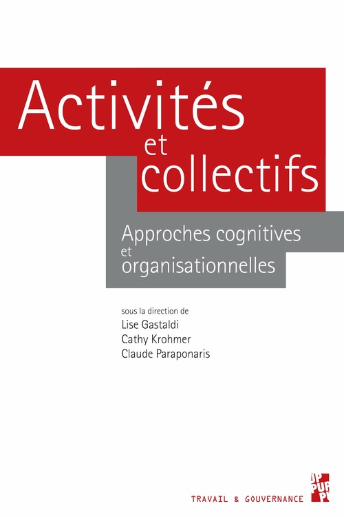 Couverture ebook de Activités et collectifs, de Lise Gastaldi, Cathy Krohmer, Claude Paraponaris