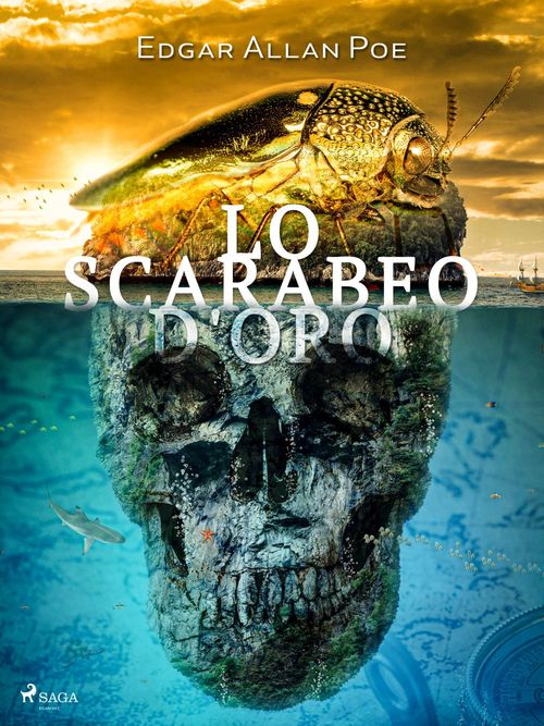 Couverture ebook de Lo scarabeo d'oro, de Edgar Allan Poe