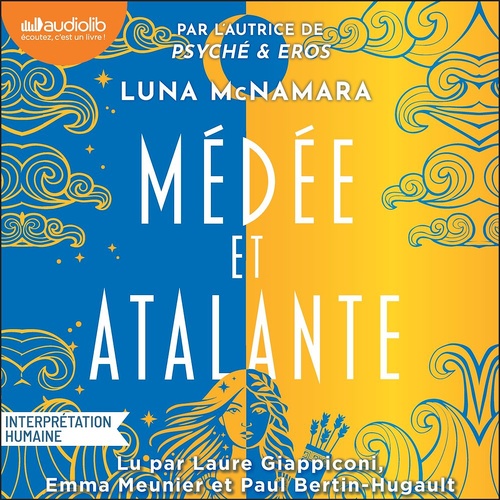 Couverture audiobook de Médée et Atalante, de Luna McNamara