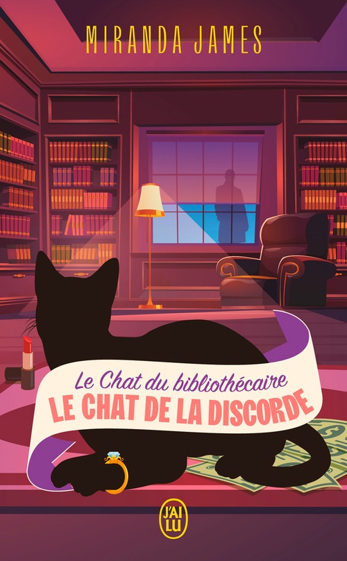ebook cover of Le Chat du bibliothécaire (Tome 7) - Le chat de la discorde, by Miranda James