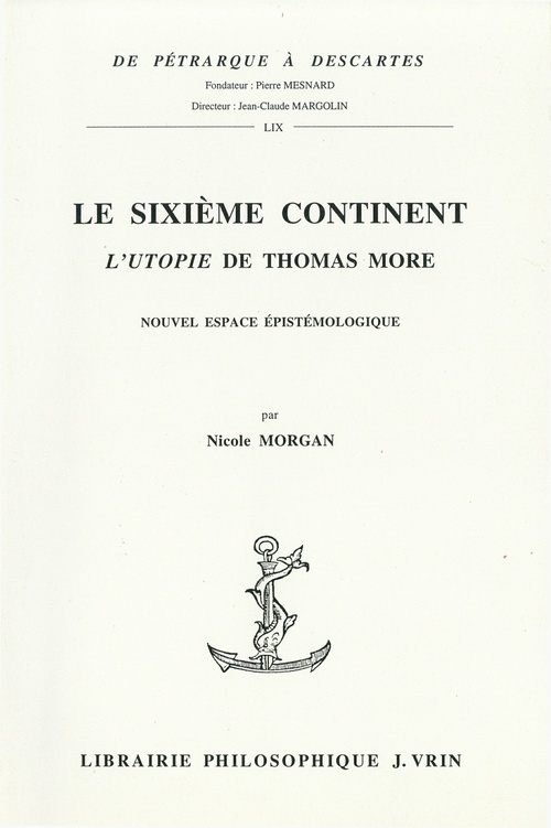 Couverture ebook de Le sixième continent, de Nicole Morgan