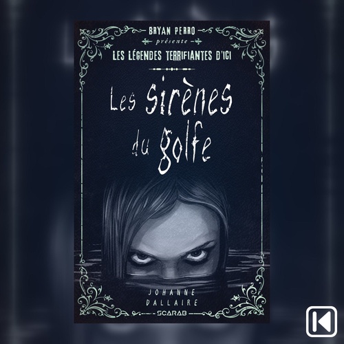 audiobook cover of Les sirènes du golfe, by Johanne Dallaire