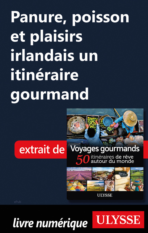 Couverture ebook de Panure, poisson et plaisirs irlandais - Un itinéraire gourmand, de Collectif