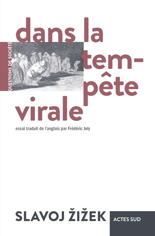 Couverture ebook de Dans la tempête virale, de Slavoj Zizek