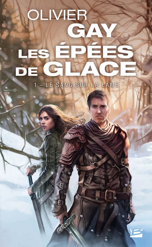 Couverture ebook de Les Épées de glace, T1 : Le Sang sur la lame, de Olivier Gay