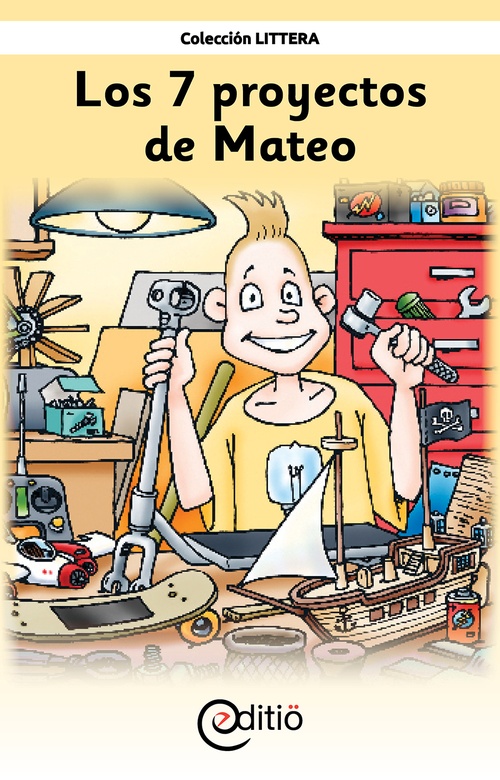 ebook cover of Los 7 proyectos de Mateo, by Collectif