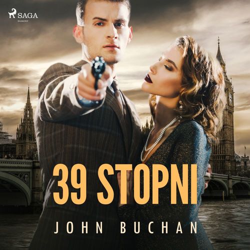 audiobook cover of 39 stopni, by John Buchan