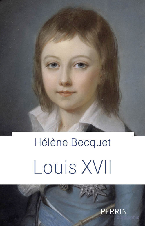 Couverture ebook de Louis XVII, de Hélène Becquet