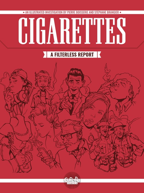 ebook cover of Cigarettes: A Filterless Report, by Pierre Boisserie