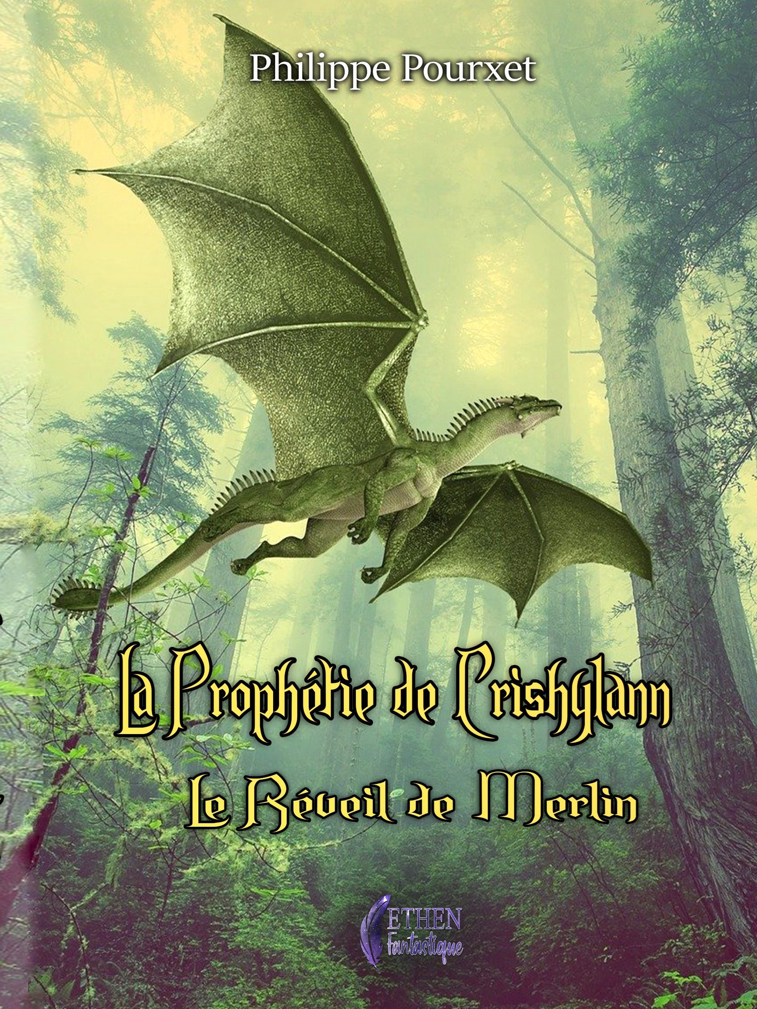 Couverture ebook de La prophétie de Crishylann, de Philippe Pourxet