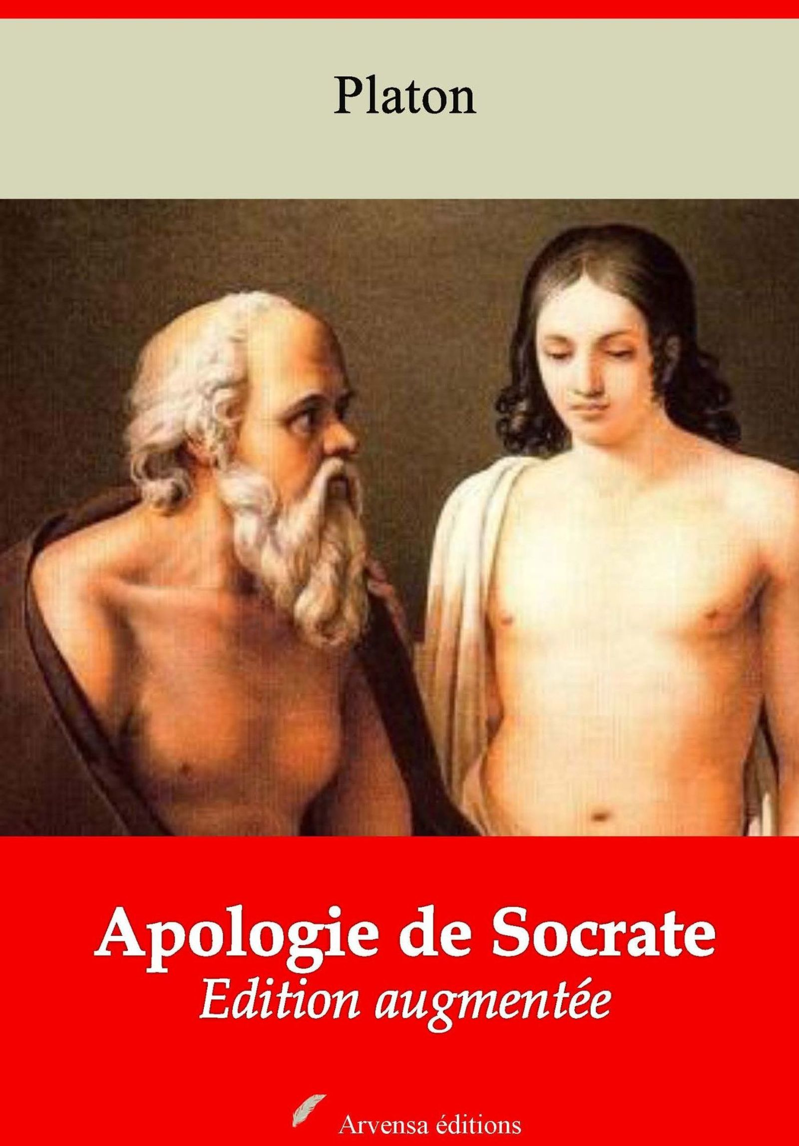 Couverture ebook de Apologie de Socrate - suivi d'annexes, de Platon