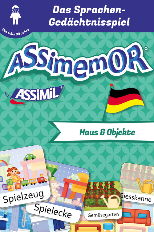 Couverture ebook de Assimemor - Meine ersten Wörter auf Deutsch: Haus und Objekte, de Celadon, Lea Fabre
