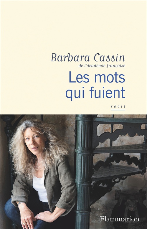 Couverture ebook de Les mots qui fuient, de Barbara Cassin