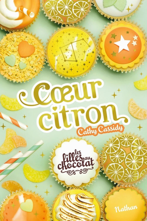 ebook cover of Les filles au chocolat - tome 10 Coeur citron, by Cathy Cassidy