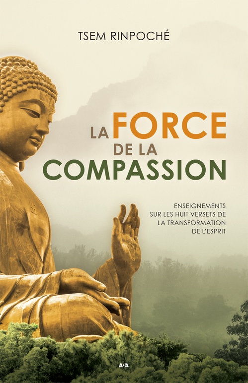 ebook cover of La force de la compassion, by Tsem Rinpoche