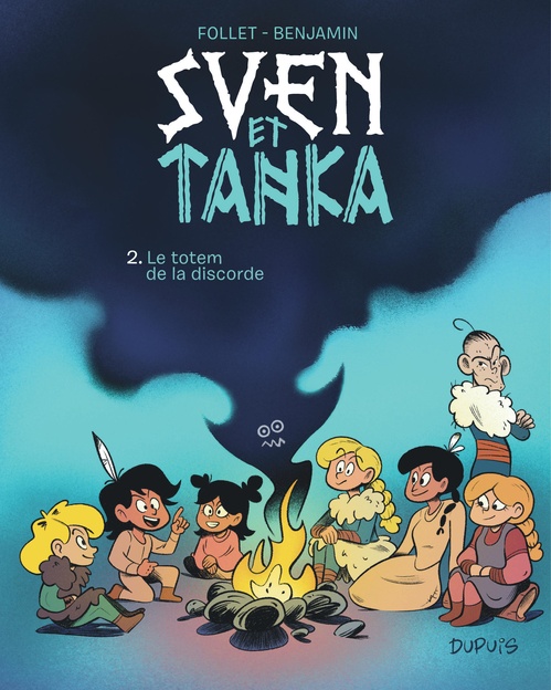 Couverture ebook de Sven et Tanka - Tome 2 - Le totem de la discorde, de Rémy Benjamin