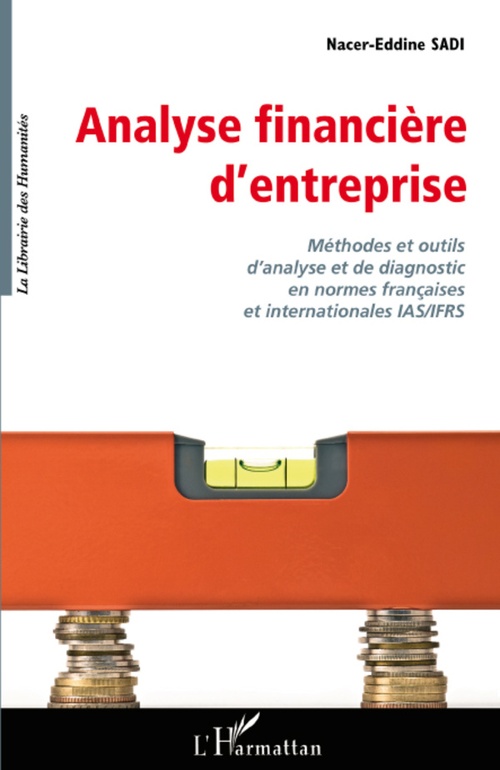 Couverture ebook de Analyse financière d'entreprise, de Nacer-eddine Sadi