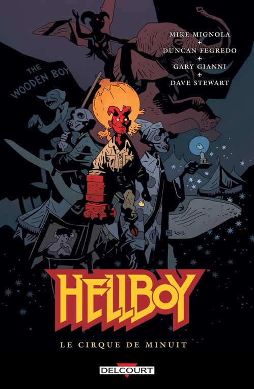 Couverture ebook de Hellboy T16 - Le Cirque de minuit, de Mike Mignola