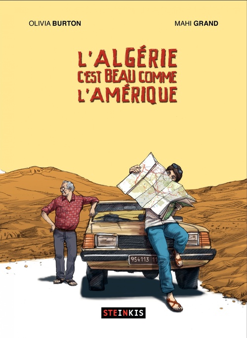 Couverture ebook de L'Algérie c'est beau comme l'Amérique, de Olivia Burton, Mahi Grand