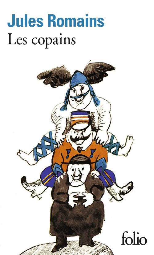 Couverture ebook de Les copains, de Jules Romains