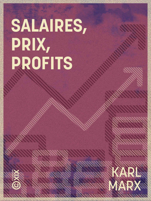 Couverture ebook de Salaires, prix, profits, de Karl Marx