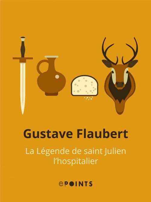 ebook cover of La Légende de saint Julien l'Hospitalier, by Gustave Flaubert