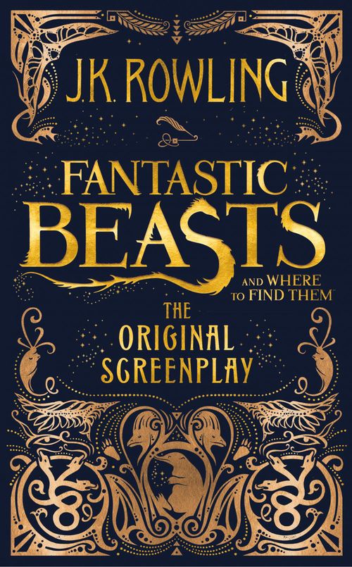 ebook cover of Fantastic Beasts and Where to Find Them: The Original Screenplay, by J. K. Rowling