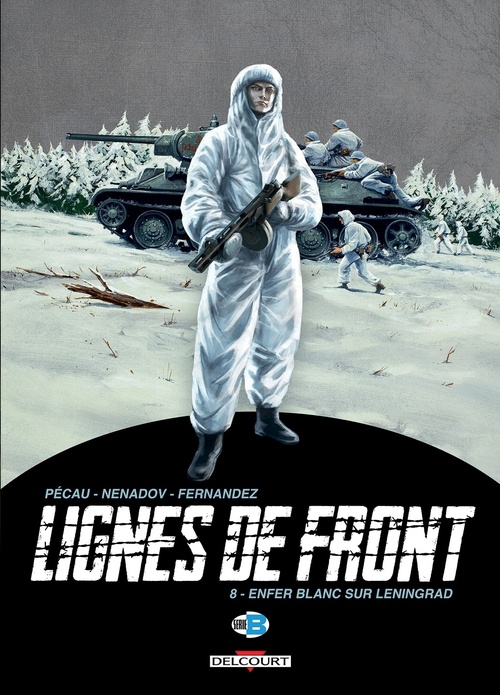ebook cover of Lignes de Front T08 - Enfer blanc sur Leningrad, by Jean-Pierre Pécau, Dejan Nenadov