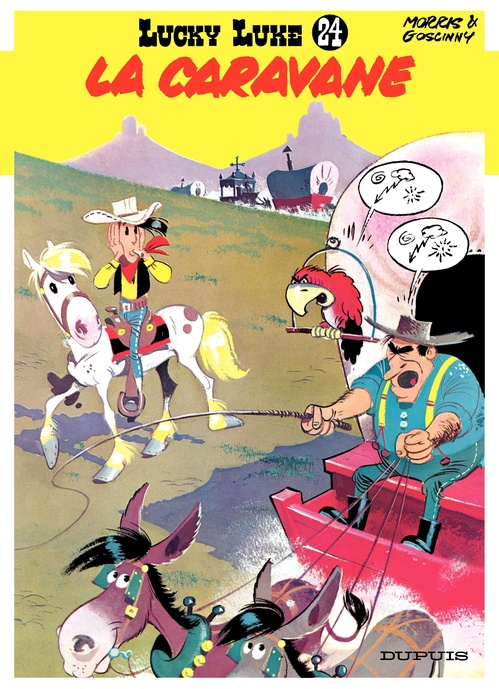 ebook cover of Lucky Luke - Tome 24 - La caravane, by Morris, René Goscinny