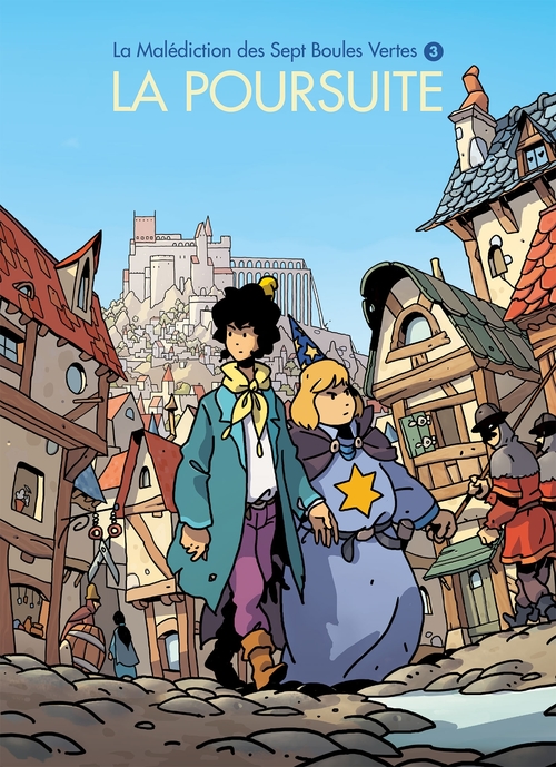 ebook cover of La Malédiction des sept boules vertes T3, by Laurent Parcelier