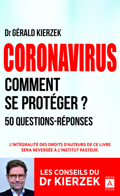 ebook cover of Coronavirus - Comment se protéger ?, by Gérald Kierzek
