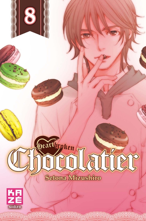 ebook cover of Heartbroken Chocolatier T08, by Setona MIZUSHIRO