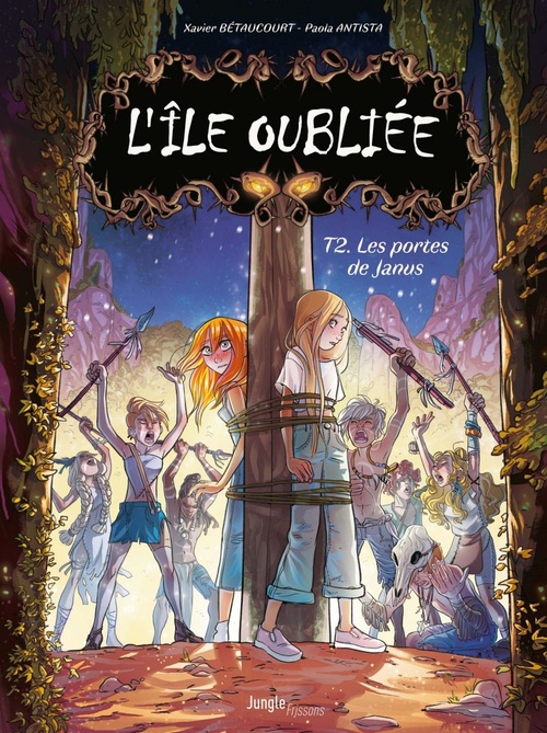 ebook cover of L'île oubliée - Tome 2 - Les portes de Janus, by Xavier Bétaucourt, Paola Antista