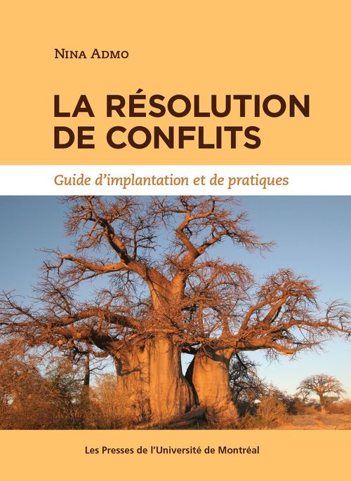 Couverture ebook de La résolution de conflits, de Admo Nina