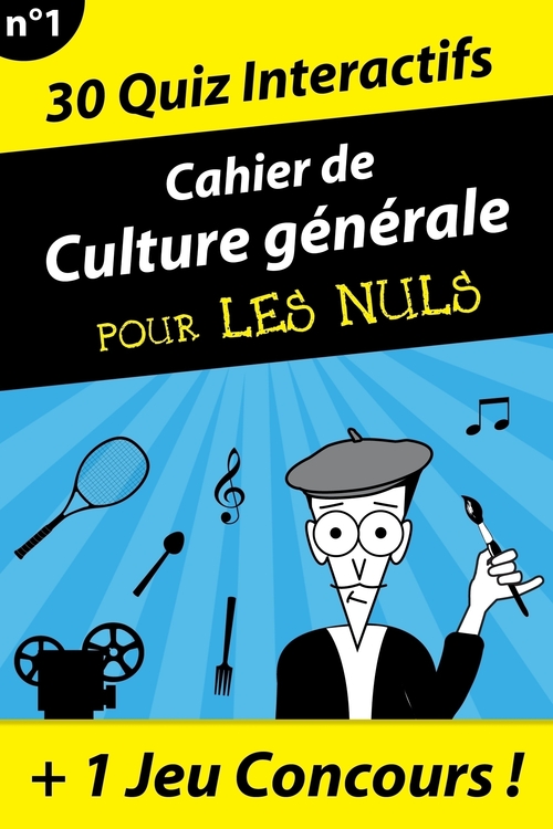 Couverture ebook de Grand cahier de culture générale pour les nuls n01, de Jean-Joseph Julaud