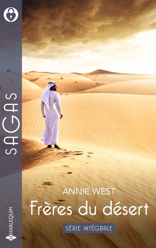 Couverture ebook de Frères du désert - Série intégrale, de Annie West