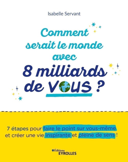 Couverture ebook de Comment serait le monde avec 8 milliards de vous ?, de Isabelle Servant