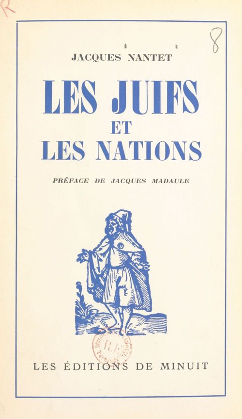 Couverture ebook de Les juifs et les nations, de Jacques Nantet