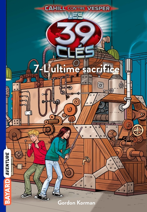 Couverture ebook de Les 39 clés - Cahill contre Vesper, Tome 07, de David Baldacci