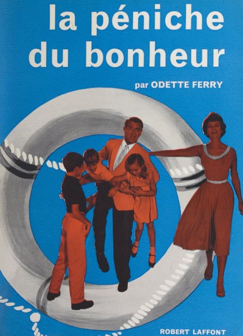 Couverture ebook de La péniche du bonheur, de Odette Ferry