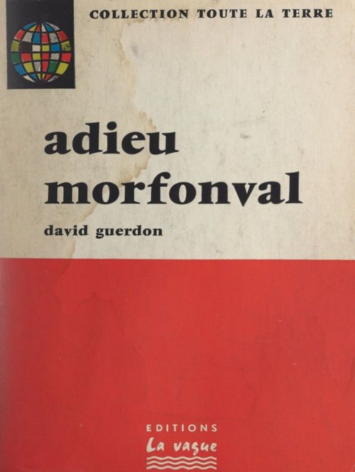 ebook cover of Adieu Morfonval, by David Guerdon