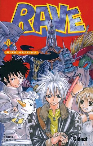 ebook cover of Rave - Tome 08, by Hiro Mashima