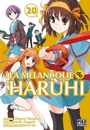 Couverture ebook de La Mélancolie de Haruhi T20, de Noizi Ito, Nagaru Tanigawa, Gaku Tsugano